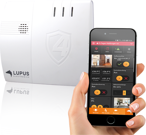 LUPUS - XT4 Alarm & Smarthome Zentrale